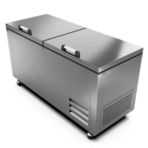Congelador de acero inoxidable de 760 litros de 2.00 mts