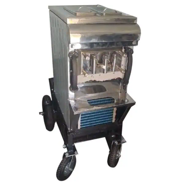 Máquina de helados de tres sabores